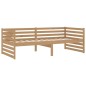 vidaXL Divano Letto con Cassetti 90x200 cm Miele in Legno di Pino vidaXL Divano Letto con Cassetti 90x200 cm Miele in Legno di Pino