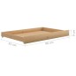 vidaXL Divano Letto con Cassetti 90x200 cm Miele in Legno di Pino vidaXL Divano Letto con Cassetti 90x200 cm Miele in Legno di Pino
