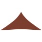 Parasole a Vela Oxford Triangolare 3x4x4 m Terracotta Parasole a Vela Oxford Triangolare 3x4x4 m Terracotta