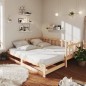 vidaXL Dormeuse Estraibile 2x(90x200) cm in Legno Massello di Pino vidaXL Dormeuse Estraibile 2x(90x200) cm in Legno Massello di Pino