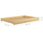 vidaXL Dormeuse Estraibile 2x(90x200) cm in Legno Massello di Pino vidaXL Dormeuse Estraibile 2x(90x200) cm in Legno Massello di Pino