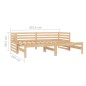 vidaXL Dormeuse Estraibile 2x(90x200) cm in Legno Massello di Pino vidaXL Dormeuse Estraibile 2x(90x200) cm in Legno Massello di Pino
