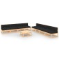vidaXL Set Salotto Giardino 9 pz Cuscini Antracite Legno Massello Pino vidaXL Set Salotto Giardino 9 pz Cuscini Antracite Legno Massello Pino