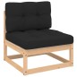 vidaXL Set Divani da Giardino 6 pz con Cuscini Legno Massello di Pino vidaXL Set Divani da Giardino 6 pz con Cuscini Legno Massello di Pino