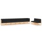 vidaXL Set Divani da Giardino 8 pz con Cuscini Legno Massello di Pino vidaXL Set Divani da Giardino 8 pz con Cuscini Legno Massello di Pino