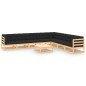 vidaXL Set Divani da Giardino 9 pz con Cuscini Legno Massello di Pino vidaXL Set Divani da Giardino 9 pz con Cuscini Legno Massello di Pino