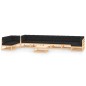 vidaXL Set Salotto Giardino 10pz Cuscini Antracite Legno Massello Pino vidaXL Set Salotto Giardino 10pz Cuscini Antracite Legno Massello Pino
