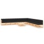 vidaXL Set Salotto Giardino 11pz Cuscini Antracite Legno Massello Pino vidaXL Set Salotto Giardino 11pz Cuscini Antracite Legno Massello Pino