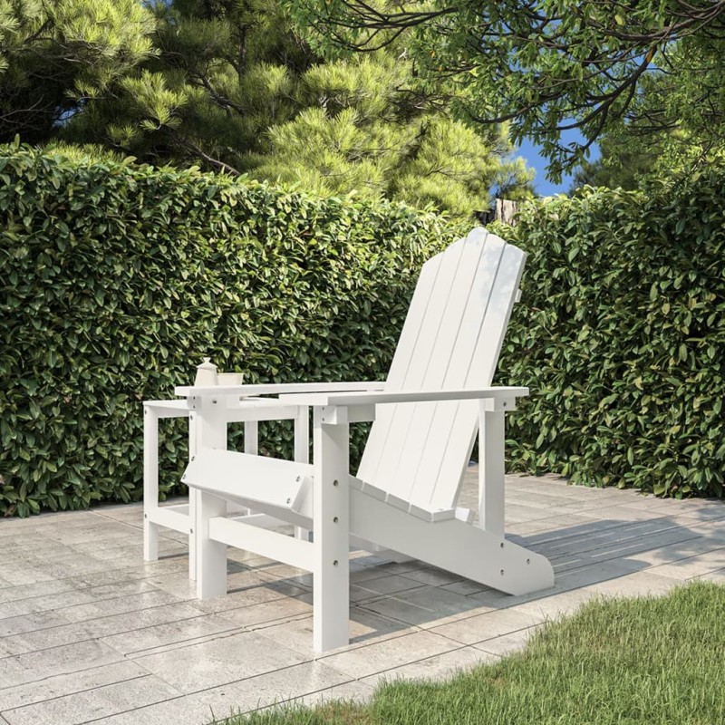 vidaXL Sedia da Giardino Adirondack Bianca HDPE vidaXL Sedia da Giardino Adirondack Bianca HDPE