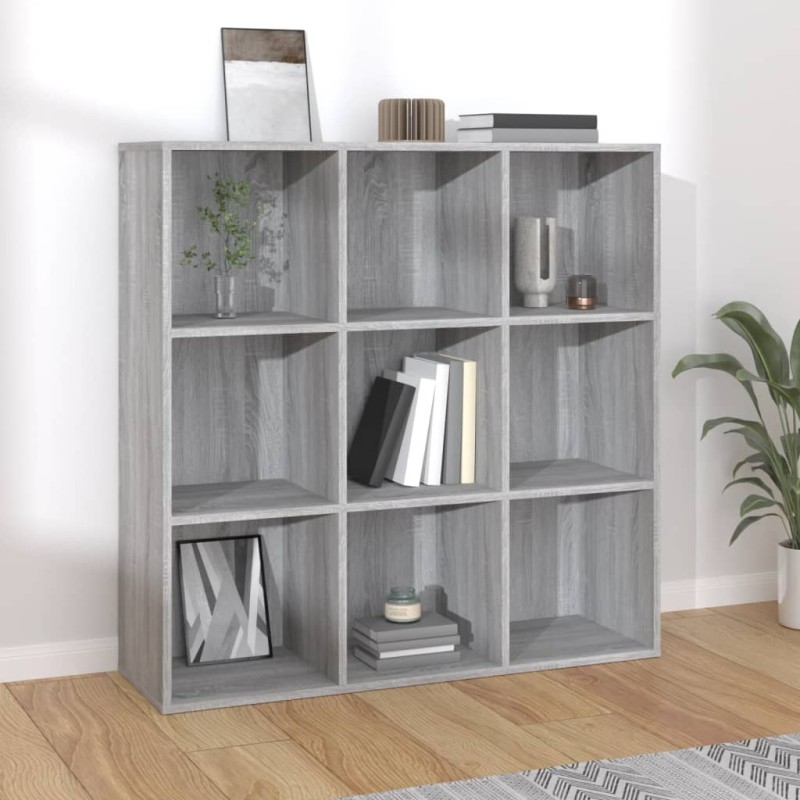 Libreria Grigio Sonoma 98x30x98 cm Libreria Grigio Sonoma 98x30x98 cm