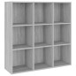 Libreria Grigio Sonoma 98x30x98 cm Libreria Grigio Sonoma 98x30x98 cm
