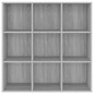 Libreria Grigio Sonoma 98x30x98 cm Libreria Grigio Sonoma 98x30x98 cm