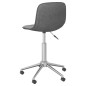 vidaXL Sedie da Pranzo Girevoli 6 pz Grigio Chiaro in Tessuto vidaXL Sedie da Pranzo Girevoli 6 pz Grigio Chiaro in Tessuto