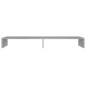 Supporto Monitor Grigio Sonoma 110x23,5x9 cm Legno Multistrato Supporto Monitor Grigio Sonoma 110x23,5x9 cm Legno Multistrato