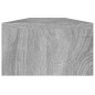 Supporto Monitor Grigio Sonoma 110x23,5x9 cm Legno Multistrato Supporto Monitor Grigio Sonoma 110x23,5x9 cm Legno Multistrato