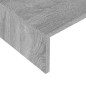Supporto Monitor Grigio Sonoma 110x23,5x9 cm Legno Multistrato Supporto Monitor Grigio Sonoma 110x23,5x9 cm Legno Multistrato