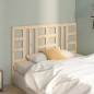 Testiera per Letto 141x4x100 cm in Legno Massello di Pino Testiera per Letto 141x4x100 cm in Legno Massello di Pino