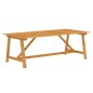 vidaXL Set Mobili da Pranzo per Giardino 9 pz Legno Massello di Acacia vidaXL Set Mobili da Pranzo per Giardino 9 pz Legno Massello di Acacia