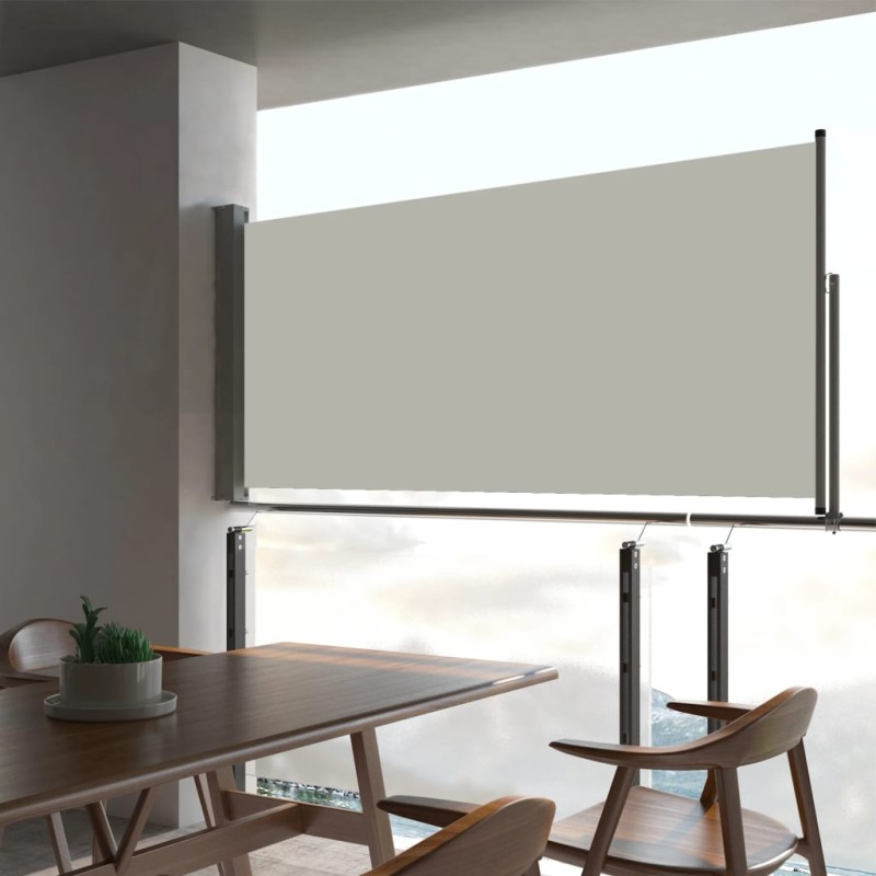 Tenda Laterale Retrattile per Patio 60x300 cm Crema Tenda Laterale Retrattile per Patio 60x300 cm Crema