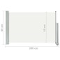 Tenda Laterale Retrattile per Patio 60x300 cm Crema Tenda Laterale Retrattile per Patio 60x300 cm Crema
