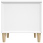 Tavolino da Salotto Bianco 60x44,5x45 cm in Legno Multistrato Tavolino da Salotto Bianco 60x44,5x45 cm in Legno Multistrato