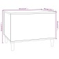 Tavolino da Salotto Bianco 60x44,5x45 cm in Legno Multistrato Tavolino da Salotto Bianco 60x44,5x45 cm in Legno Multistrato