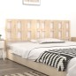 Testiera per Letto 205,5x4x100 cm in Legno Massello di Pino Testiera per Letto 205,5x4x100 cm in Legno Massello di Pino