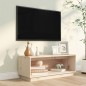 Mobile Porta TV 90x35x35 cm in Legno Massello di Pino Mobile Porta TV 90x35x35 cm in Legno Massello di Pino