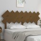 Testiera Letto Miele 159,5x3x80,5 cm in Legno Massello di Pino Testiera Letto Miele 159,5x3x80,5 cm in Legno Massello di Pino