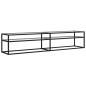 vidaXL Mobile Porta TV Trasparente 200x40x40,5 cm in Vetro Temperato vidaXL Mobile Porta TV Trasparente 200x40x40,5 cm in Vetro Temperato