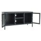 vidaXL Mobile TV Antracite 105x35x52 cm in Acciaio e Vetro vidaXL Mobile TV Antracite 105x35x52 cm in Acciaio e Vetro