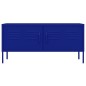 vidaXL Mobile TV Blu Marino 105x35x50 cm in Acciaio vidaXL Mobile TV Blu Marino 105x35x50 cm in Acciaio