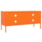 vidaXL Mobile TV Arancione 105x35x50 cm in Acciaio vidaXL Mobile TV Arancione 105x35x50 cm in Acciaio