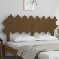 Testiera Letto Miele 159,5x3x80,5 cm in Legno Massello di Pino Testiera Letto Miele 159,5x3x80,5 cm in Legno Massello di Pino