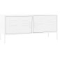 vidaXL Mobile TV Bianco 105x35x50 cm in Acciaio vidaXL Mobile TV Bianco 105x35x50 cm in Acciaio