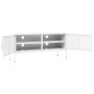 vidaXL Mobile TV Bianco 105x35x50 cm in Acciaio vidaXL Mobile TV Bianco 105x35x50 cm in Acciaio