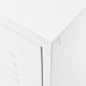 vidaXL Mobile TV Bianco 105x35x50 cm in Acciaio vidaXL Mobile TV Bianco 105x35x50 cm in Acciaio