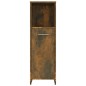 Armadietto Bagno Rovere Fumo 30x30x95 cm in Legno Multistrato Armadietto Bagno Rovere Fumo 30x30x95 cm in Legno Multistrato
