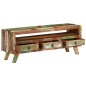 vidaXL Mobile Porta TV Multicolore 110x30x40 cm in Legno di Recupero vidaXL Mobile Porta TV Multicolore 110x30x40 cm in Legno di Recupero
