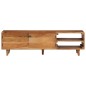 vidaXL Mobile TV Massello di Acacia con Finitura Miele 140x30x40 cm vidaXL Mobile TV Massello di Acacia con Finitura Miele 140x30x40 cm