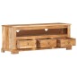 vidaXL Mobile TV in Legno Massello di Acacia 110x30x40 cm Marrone vidaXL Mobile TV in Legno Massello di Acacia 110x30x40 cm Marrone