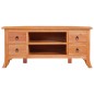vidaXL Mobile TV 100x40x45 cm in Legno Massello di Mogano vidaXL Mobile TV 100x40x45 cm in Legno Massello di Mogano