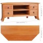 vidaXL Mobile TV 100x40x45 cm in Legno Massello di Mogano vidaXL Mobile TV 100x40x45 cm in Legno Massello di Mogano