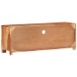 vidaXL Mobile Porta TV 110x30x40 cm in Legno Massello di Acacia