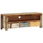 vidaXL Mobile Porta TV 110x30x40 cm in Legno Massello di Recupero vidaXL Mobile Porta TV 110x30x40 cm in Legno Massello di Recupero
