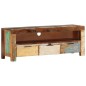 vidaXL Mobile Porta TV 110x30x40 cm in Legno Massello di Recupero vidaXL Mobile Porta TV 110x30x40 cm in Legno Massello di Recupero