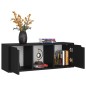 vidaXL Mobile TV Nero 88,5x27,5x30,5 cm in Truciolato vidaXL Mobile TV Nero 88,5x27,5x30,5 cm in Truciolato