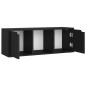 vidaXL Mobile TV Nero 88,5x27,5x30,5 cm in Truciolato vidaXL Mobile TV Nero 88,5x27,5x30,5 cm in Truciolato