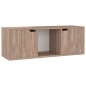 vidaXL Mobile TV Rovere Sonoma 88,5x27,5x30,5 cm in Truciolato vidaXL Mobile TV Rovere Sonoma 88,5x27,5x30,5 cm in Truciolato