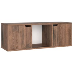 vidaXL Mobile TV Rovere Fumo 88,5x27,5x30,5 cm in Truciolato